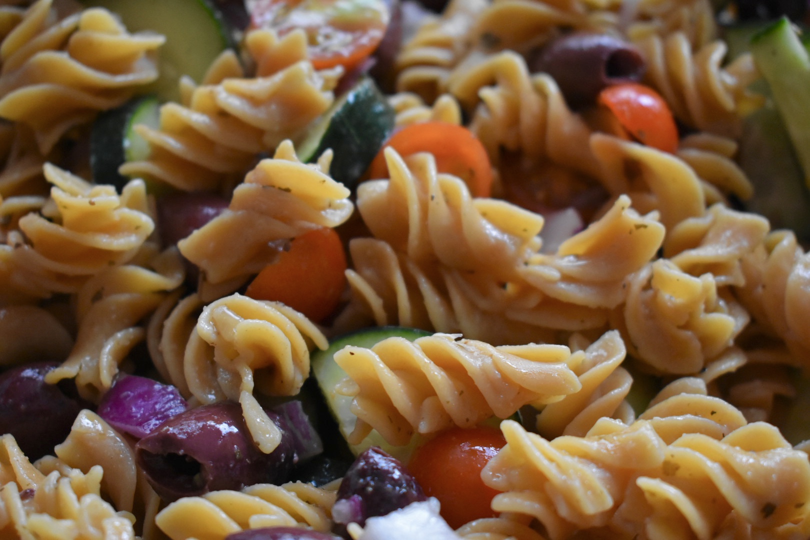 Mediterranean Cold Pasta Salad