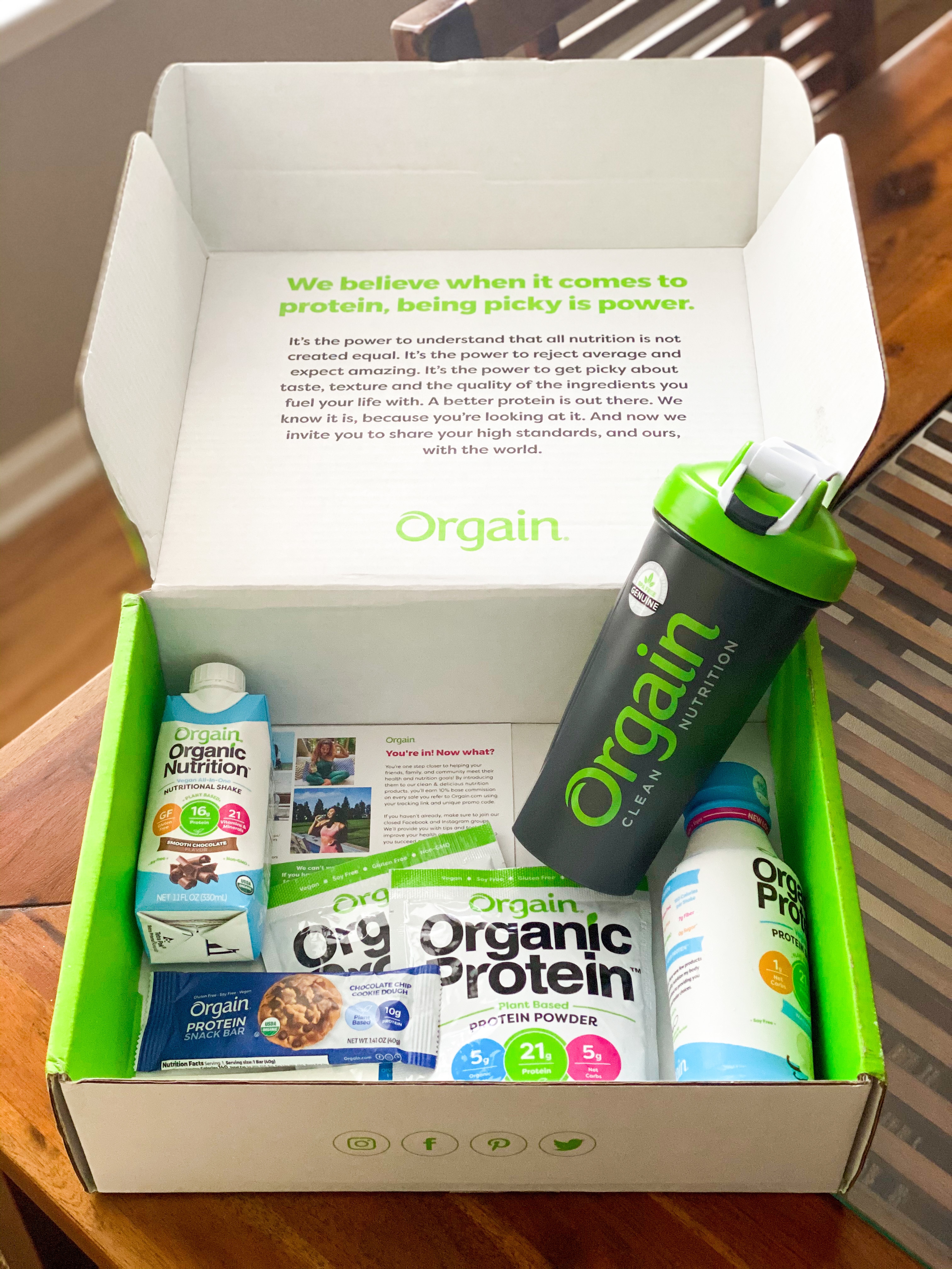 Hey, I’m an Orgain Ambassador!