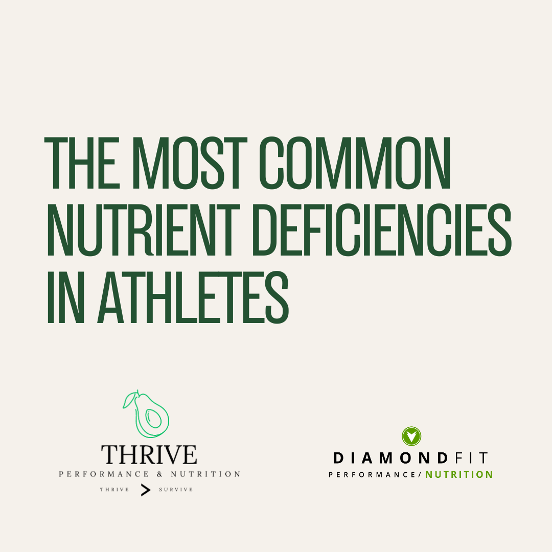 Nutrition Deficiencies in Athletes: Monitoring and Supplementation